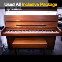Used Knight Satin Teak K6 Upright Piano - All Inclusive Premium Package (SN:64646) Used Knight Satin Teak K6 Upright Piano - All Inclusive Premium Package (SN:64646)